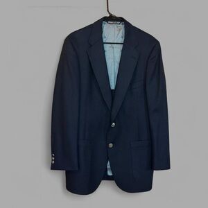 Austin Reed Dark Blue Wool Blazer 40R